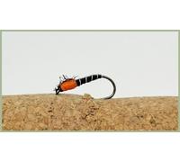 Barbless Blakestone Buzzers, choice of size and quantity, buzzer trout flies, fly fishing (12, 12)