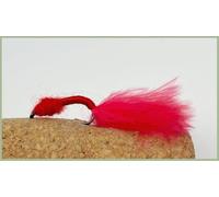 Barbless Bloodworm NymphTrout Flies Choose size and quantity works all year, effective trout fly (12, 10)