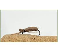 Barbless Brown Beetles, Dry Trout Flies, choice of sizes, Best Beetle Flies, Surface fishing flies