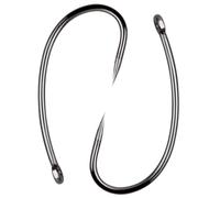 Barbless Carp Fishing Hooks, 100pcs Carp Hooks Barbless Fish Hooks Circle Hook Freshwater Saltwater Fly Tying Hooks Hair Rigs Fishing Tackle