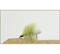 Barbless Olive Foam Ass Blob Trout Flies, Size 10 Lures, FAB Flies, Choose quantity still water favourites, great movement (6)