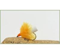 Barbless Orange Foam Ass Blob Trout Flies, Size 10 Lures, FAB Flies, Choose quantity still water favourites, great movement (6)