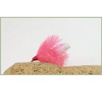 Barbless Pink Foam Ass Blob Trout Flies, Size 10 Lures, FAB Flies, Choose quantity still water favourites, great movement (12)