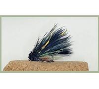 Barbless Terrapin Muddler Trout Flies, Choose a quantity, Size 10 Muddler Minnow flies (6)