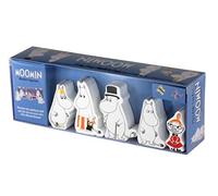 Barbo Toys - 6730 - Moomins My Little Toy Box with Wooden Figurines Set (5-Piece)