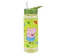 Barbo Toys - George Dino Drinking Bottle, Children's Water Bottle 3-8 Years, Dishwasher Safe, Lightweight and Durable, Peppa Pig George Motif Made of Peppa Pig, Dimensions 6.5 x 6.5 x 22 cm