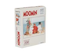 Barbo Toys Mumin Art Puzzle from 8 Years - 200 Pieces - Red - Puzzle for Adults and Teenagers - with Illustrations of the Moomins