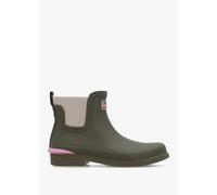 Barbour Ladies Abbeyfield Wellingtons - Olive - Size: UK 5