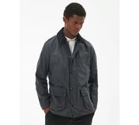 Barbour Ashby Mens Wax Jacket - Grey/Classic - Grey/Classic - XL