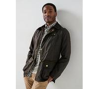Barbour Ashby Wax Jacket Olive Colour: Olive, Size: SIZE 3XL