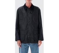 BARBOUR Ashby Waxed Cotton Jacket with a Corduroy Collar and Pockets - Size: XXL - male