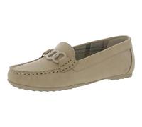 Barbour ASTRID Womens Buckle Loafers Beige