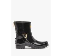 BARBOUR B.Intl Mugello Black Wellington Boots Size: 7, Colour: Black Patent