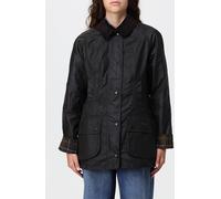 BARBOUR Beadnell Waxed Cotton Jacket with Corduroy Collar - Size: 14 - female