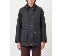 BARBOUR Beadnell Waxed Cotton Jacket with Velvet Collar - Size: 14 - female