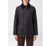 BARBOUR Beadnell Waxed Cotton Jacket with Velvet Collar - Size: 16 - female