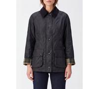 BARBOUR Beadnell Waxed Cotton Jacket with Velvet Collar - Size: 6 - female