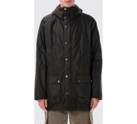 BARBOUR Bedale Hooded Waxed Cotton Parka with Patch Pockets - Size: M - male