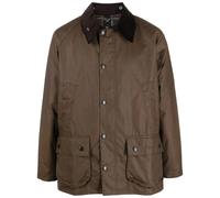 Barbour Bedale logo-embroidered wax jacket - Brown 50