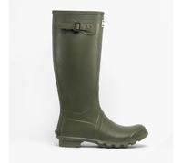 Barbour Mens Bede Wellingtons Olive Cotton - Size UK 10