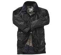 Barbour Border Wax Jacket - Navy MWX0008NY91 (A201) - 38
