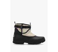 BARBOUR Braybourn Beige & Black Duck Wellington Boots Colour: Beige Fa