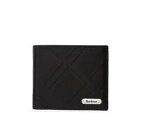 Barbour Brunton leather wallet - Black OS