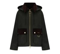 BARBOUR CARVILLE WAX GREEN JACKET 12 UK