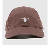 Barbour Cascade Cap in Brown & Cream, Cotton One Size