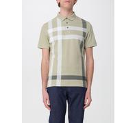 BARBOUR Casual Polo Shirt in Cotton with Check Motif - Size: L - male