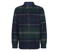 Men's Barbour Chapter Mens Tailored Check Overshirt - Green Loch Tartan - Size: L