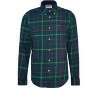 Barbour - Checkered Shirt - Fortrose Tailored Tartan Shirt Green Loch for Men - Size L Green L