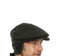Barbour Cheviot Tartan Cap - M, OLIVE