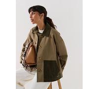 Barbour Cloverdale Casual Jacket, Green, Size 14, Women Green