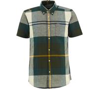 Barbour - Cotton and Linen Shirt - Douglas S/S Tailored Shirt Ancient Tartan for Men - Size L - Grey Grey L