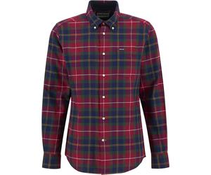 Barbour - Cotton check shirt - Fortrose Tailored Tartan Shirt Winterberry Tartan for Men - Size S - Red Red S