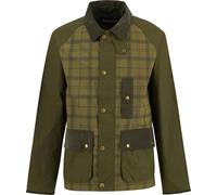 Barbour - Cotton Jacket - Festival Modified Bedale Jacket Dusky Green Tartan for Men - Size L - Khaki Khaki L