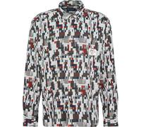 Barbour - Cotton Shirt - Coalbrook Relaxed Jacquard Shirt Sage for Men - Size M - Grey Grey M