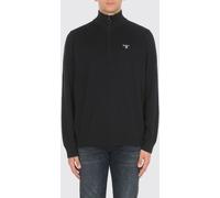 BARBOUR Cotton Turtleneck Sweater with Logo - Size: L - male