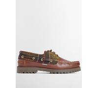Barbour Deck Boat Shoe, Brown, Size 7, Men Brown