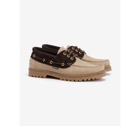 Barbour Deck Boat Shoes Beige Brown - 43