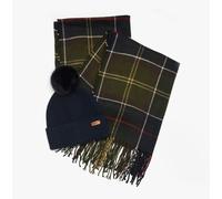 Barbour Dover Beanie & Hailes Scarf Gift Set Colour: Classic, Size: One Size