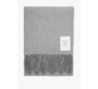 BARBOUR Ellison Light Grey Scarf Size: One Size, Colour: Grey Fabric