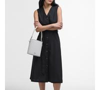 Barbour Elsie Cotton And Linen-Blend Midi Dress - UK 14