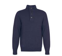 Barbour Essential Elbow Patch Jumper Navy