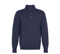 Barbour Essential Elbow Patch Jumper Navy