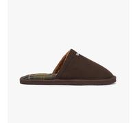 Barbour EVERITT Mens Mule Slippers Brown - UK 7