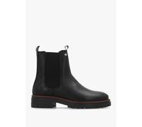 BARBOUR Evie Black Leather Chelsea Boots Colour: Black Leather, Size: