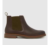 Barbour Farsley Chelsea Boots in Dark Brown UK 7 (EU 41)
