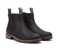 Barbour Farsley Chelsea Mens Boots - Black Nubuck UK 12